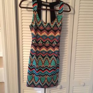 Open back Bailey Blue dress